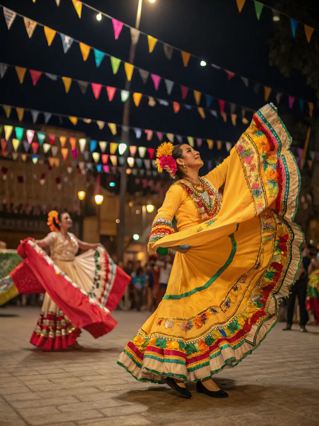 A cultural festival with traditional music, dance, and food, celebrating the heritage of l’Houmée.
